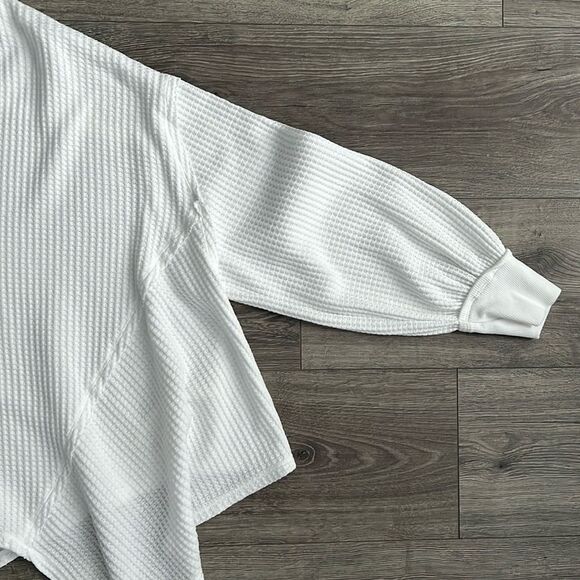 Free People Coraline Waffle Knit Tee - Picture 8 of 12